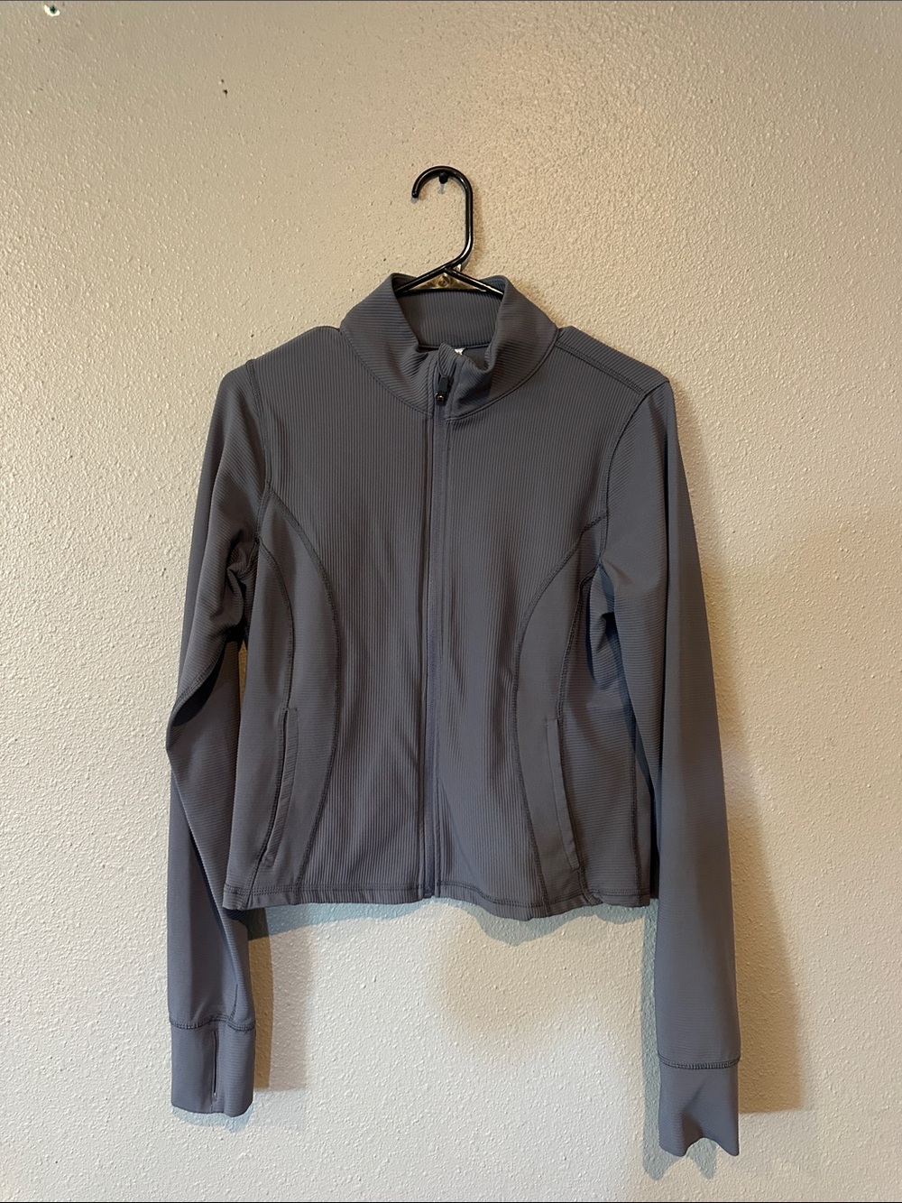 90 Degree By Reflex Women’s Grey Full-Zip Utility Jacket